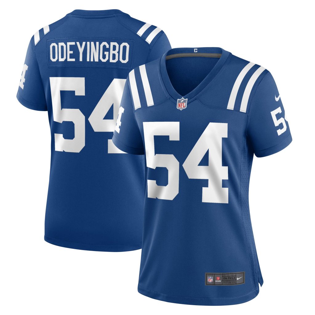 Women's Indianapolis Colts Dayo Odeyingbo Nike Royal Game Jersey