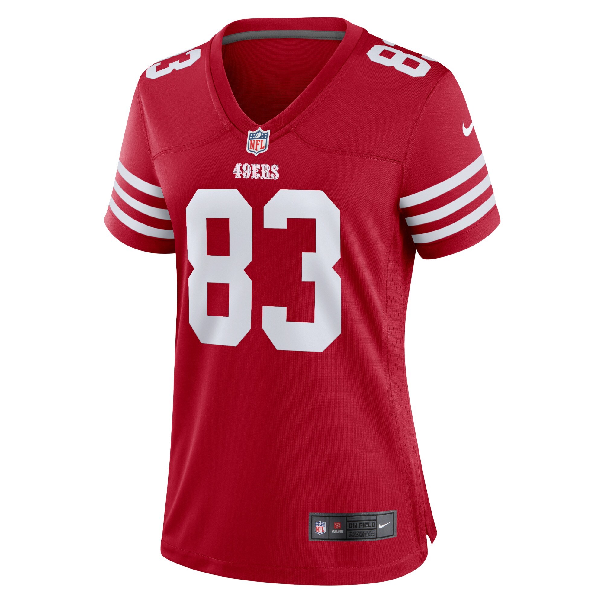 Women's San Francisco 49ers Dazz Newsome Nike Scarlet Home Game Player ...