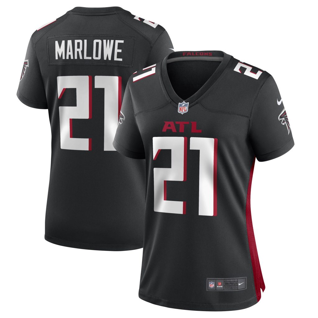 Women's Atlanta Falcons Dean Marlowe Nike Black Game Player Jersey