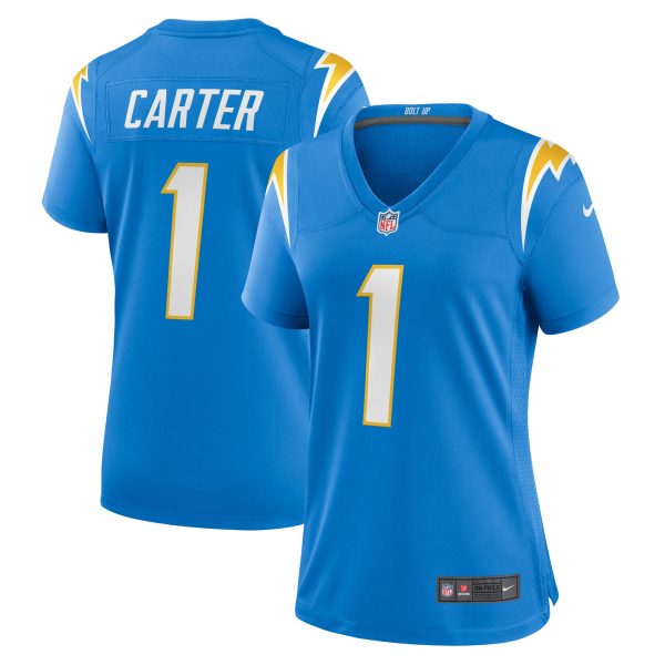 Women's Los Angeles Chargers DeAndre Carter Nike Powder Blue Home Game Player Jersey