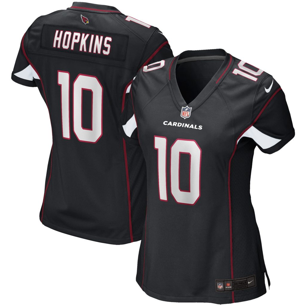 Women's Arizona Cardinals DeAndre Hopkins Nike Black Game Jersey