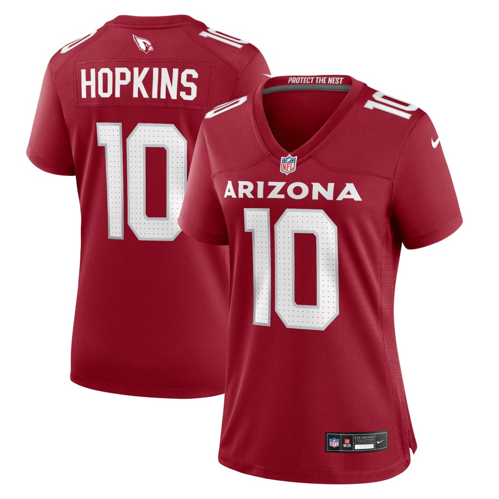 Women's Arizona Cardinals DeAndre Hopkins Nike Cardinal Game Player Jersey