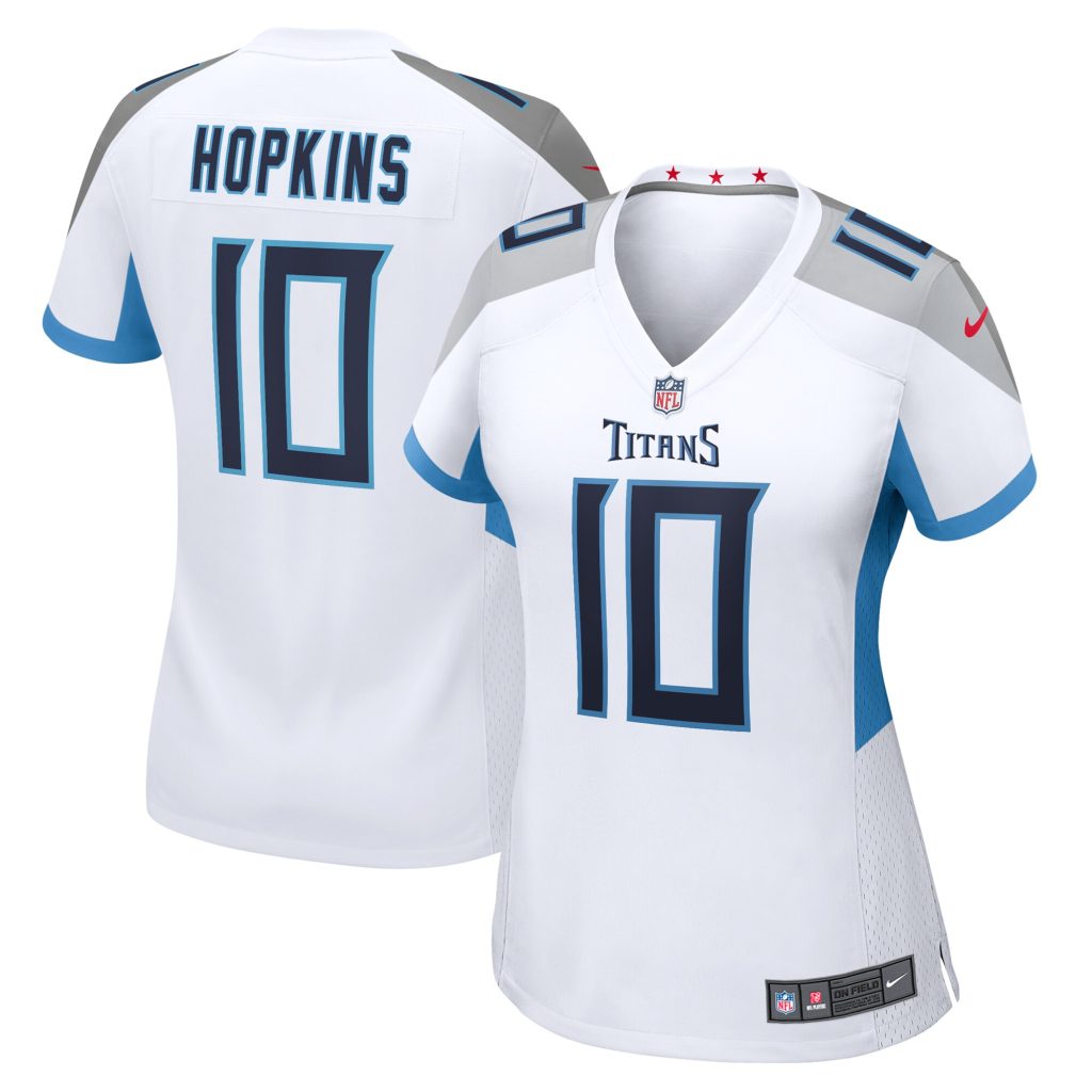 DeAndre Hopkins Tennessee Titans Nike Women's Game Jersey - White