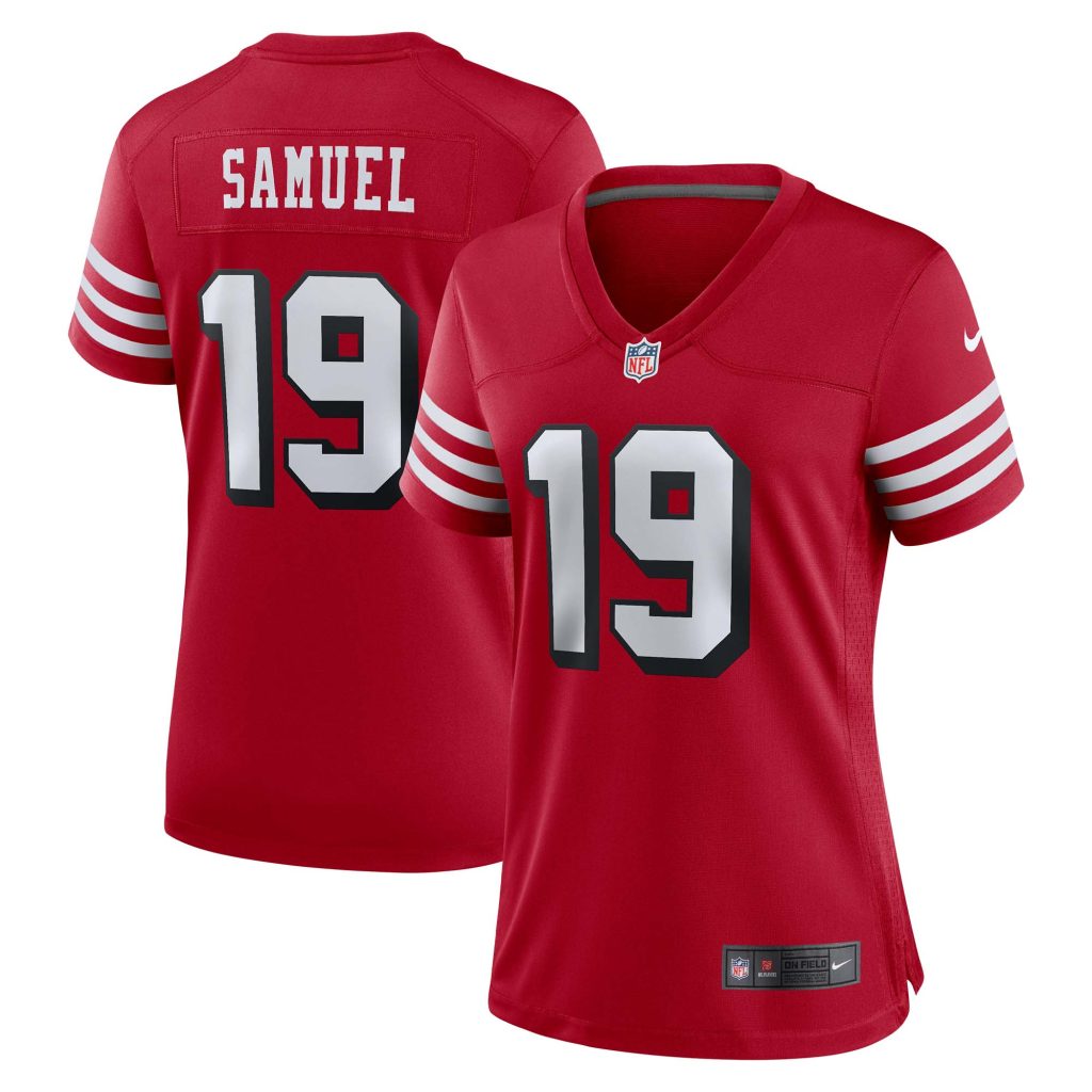 Women's San Francisco 49ers Deebo Samuel Nike Scarlet Alternate Game Jersey
