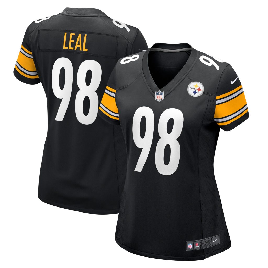 Women's Pittsburgh Steelers DeMarvin Leal Nike Black Game Player Jersey