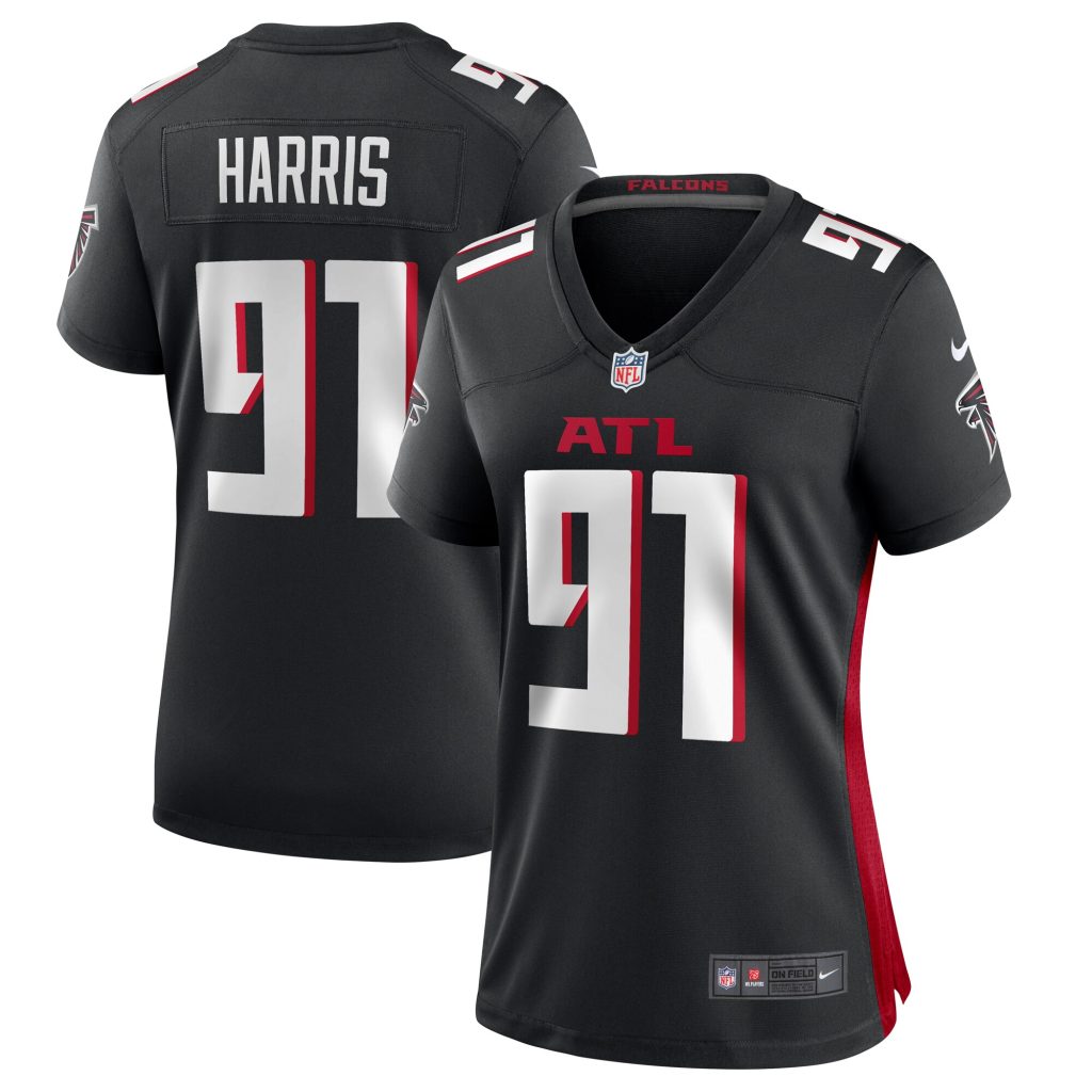 Demone Harris Atlanta Falcons Nike Women's  Game Jersey -  Black