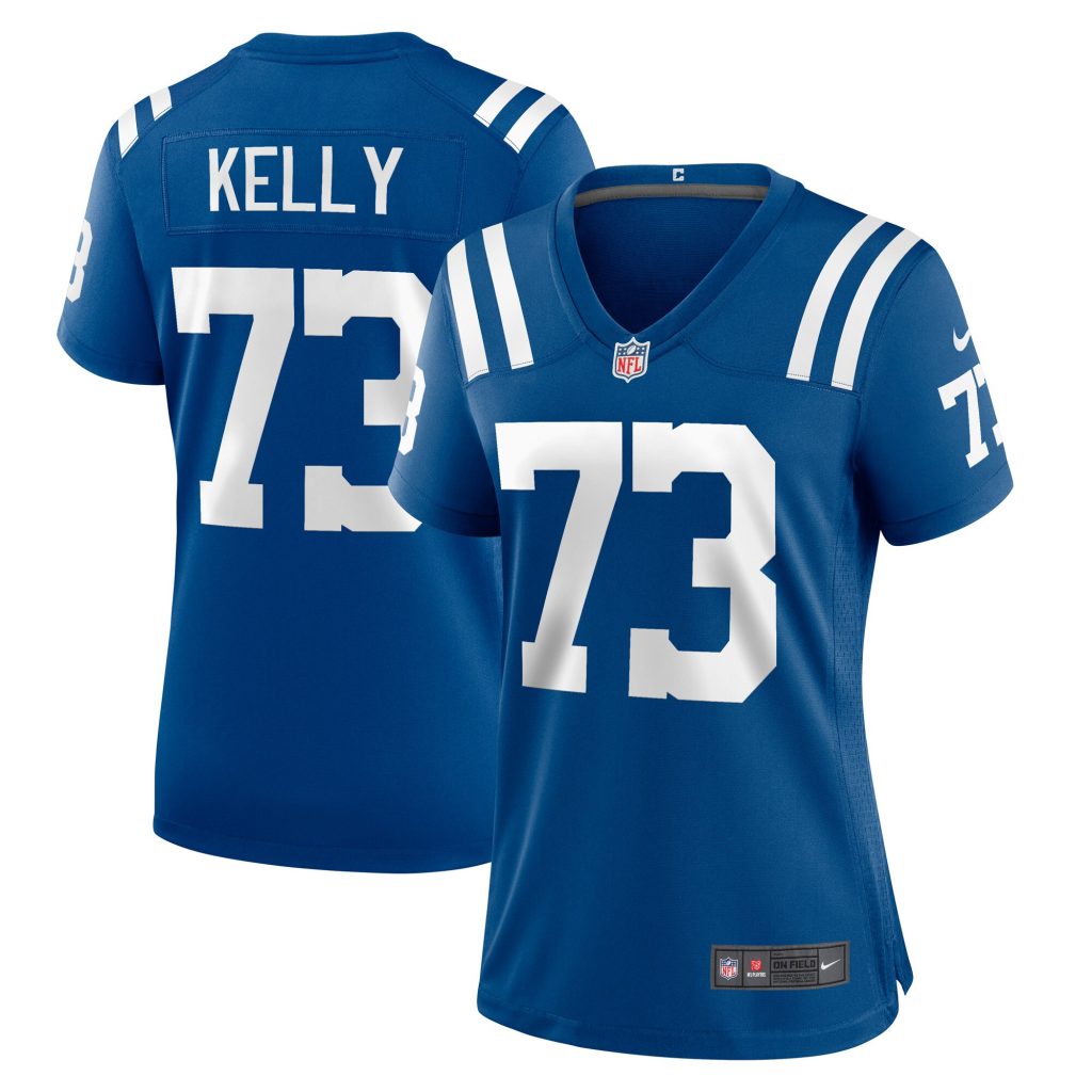 Women's Indianapolis Colts Dennis Kelly Nike Royal Game Player Jersey