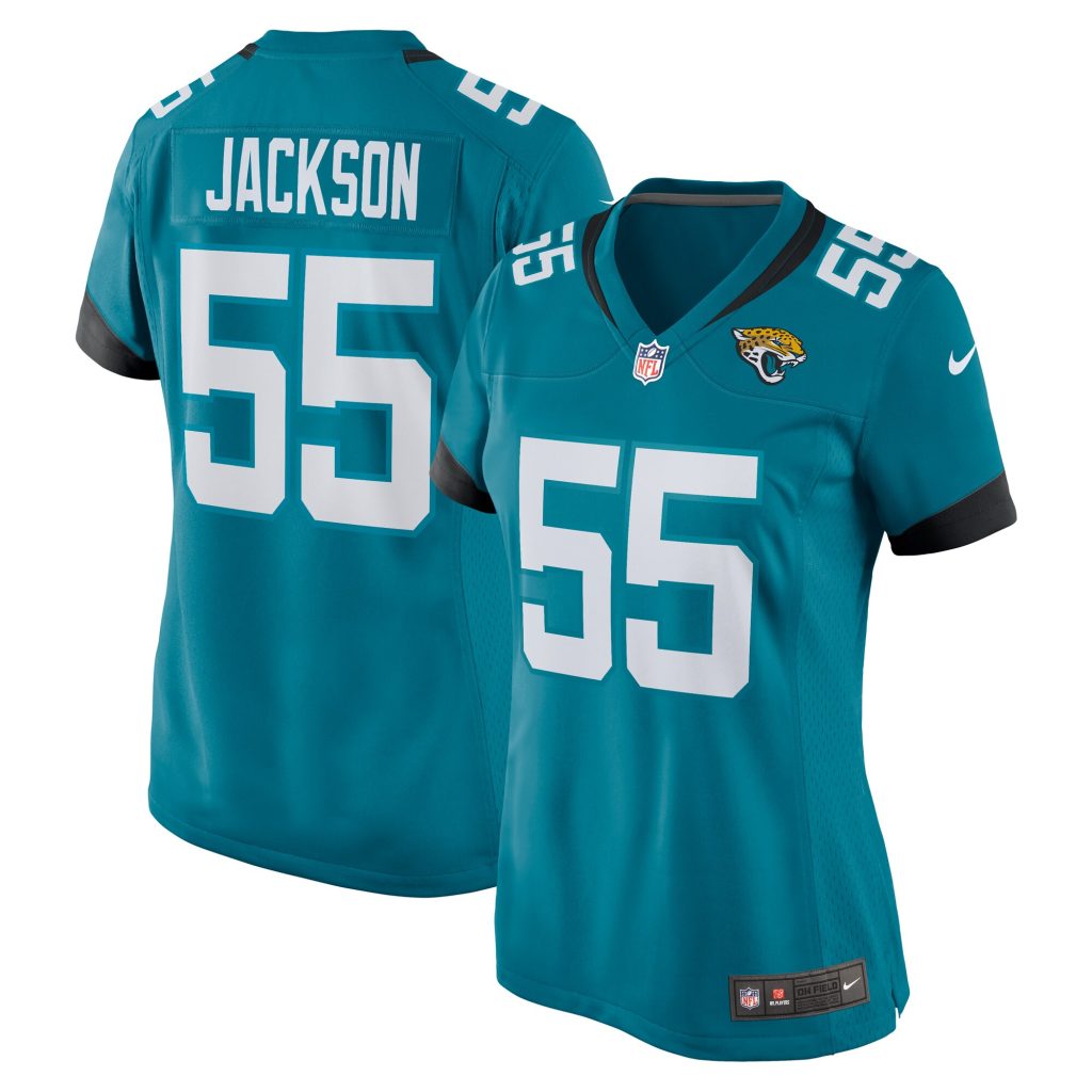 Dequan Jackson Jacksonville Jaguars Nike Women's  Game Jersey -  Teal