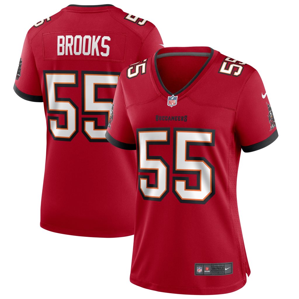 Women's Tampa Bay Buccaneers Derrick Brooks Nike Red Game Retired Player Jersey