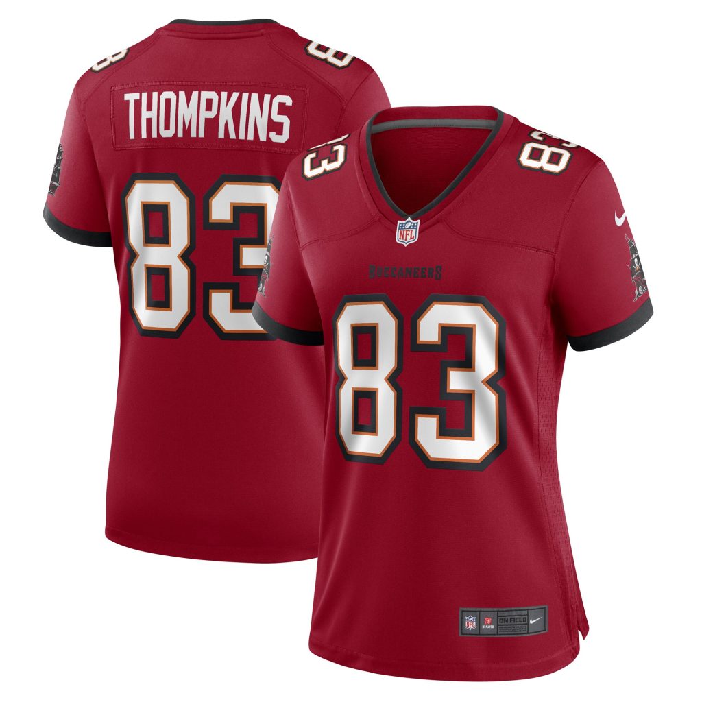 Women's Tampa Bay Buccaneers Deven Thompkins Nike Red Game Player Jersey