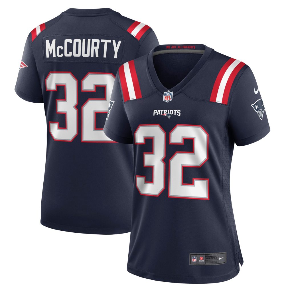 Women's New England Patriots Devin McCourty Nike Navy Game Jersey