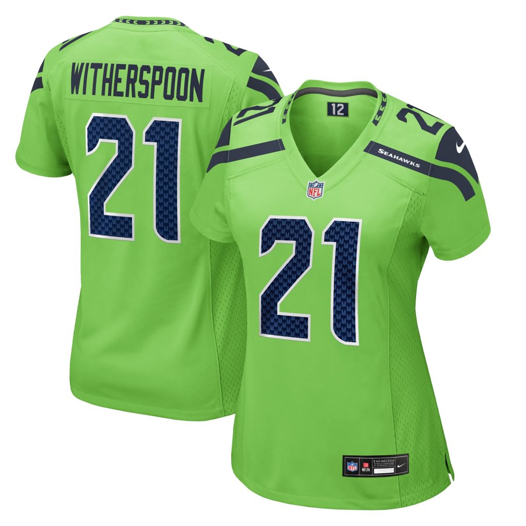 Devon Witherspoon Seattle Seahawks Nike Women's  Game Jersey - Neon Green