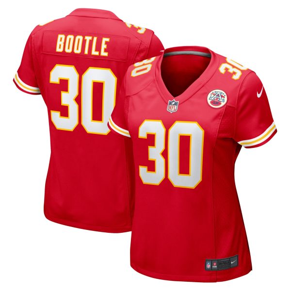 Women's Kansas City Chiefs Dicaprio Bootle Nike Red Home Game Player Jersey