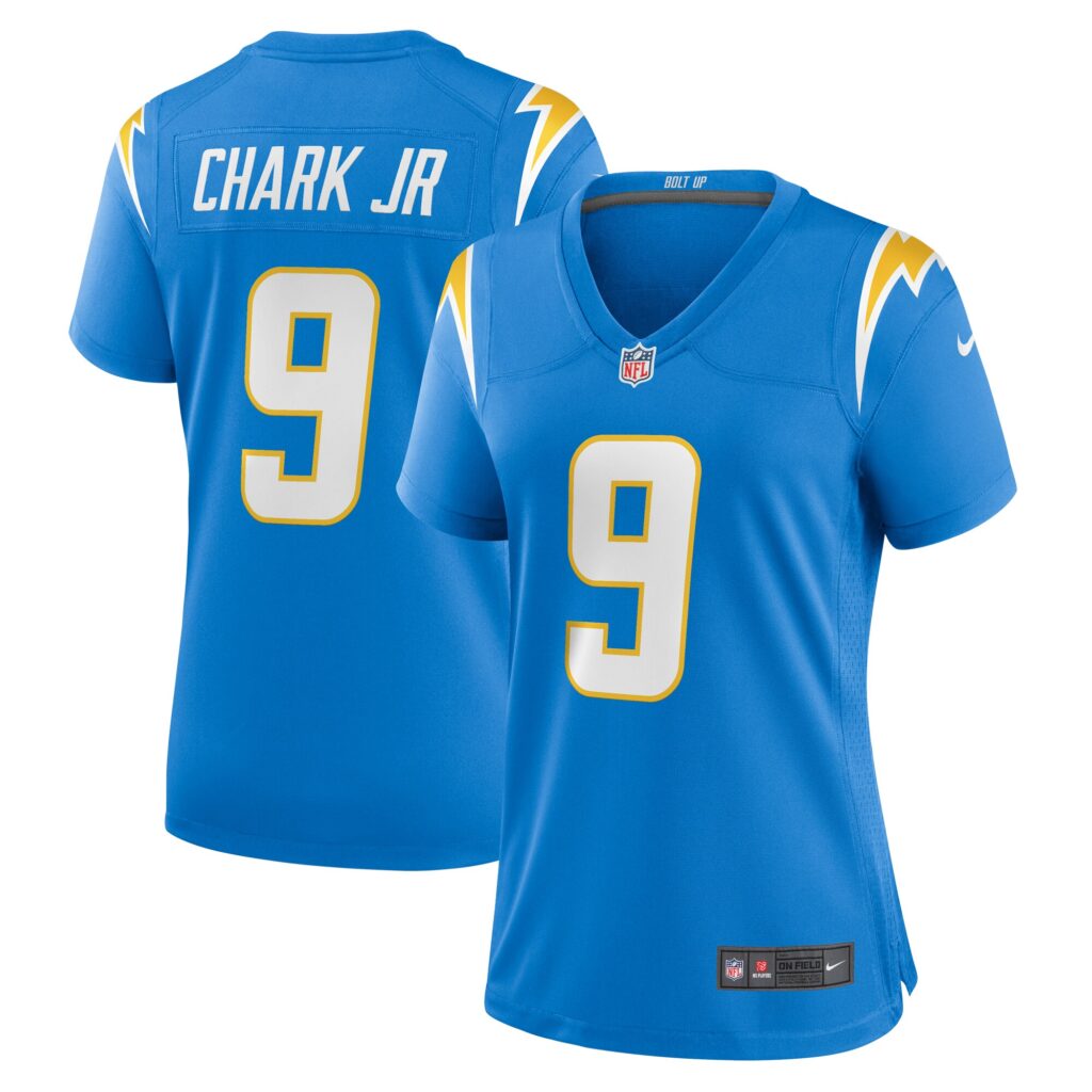 DJ Chark Jr. Los Angeles Chargers Nike Women's Game Jersey -  Powder Blue