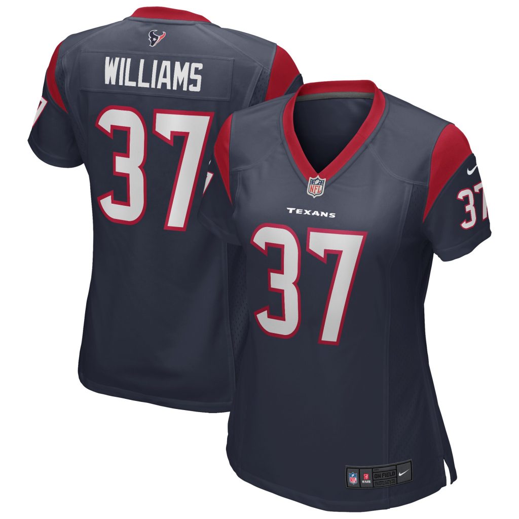 Women's Houston Texans Domanick Williams Nike Navy Game Retired Player Jersey