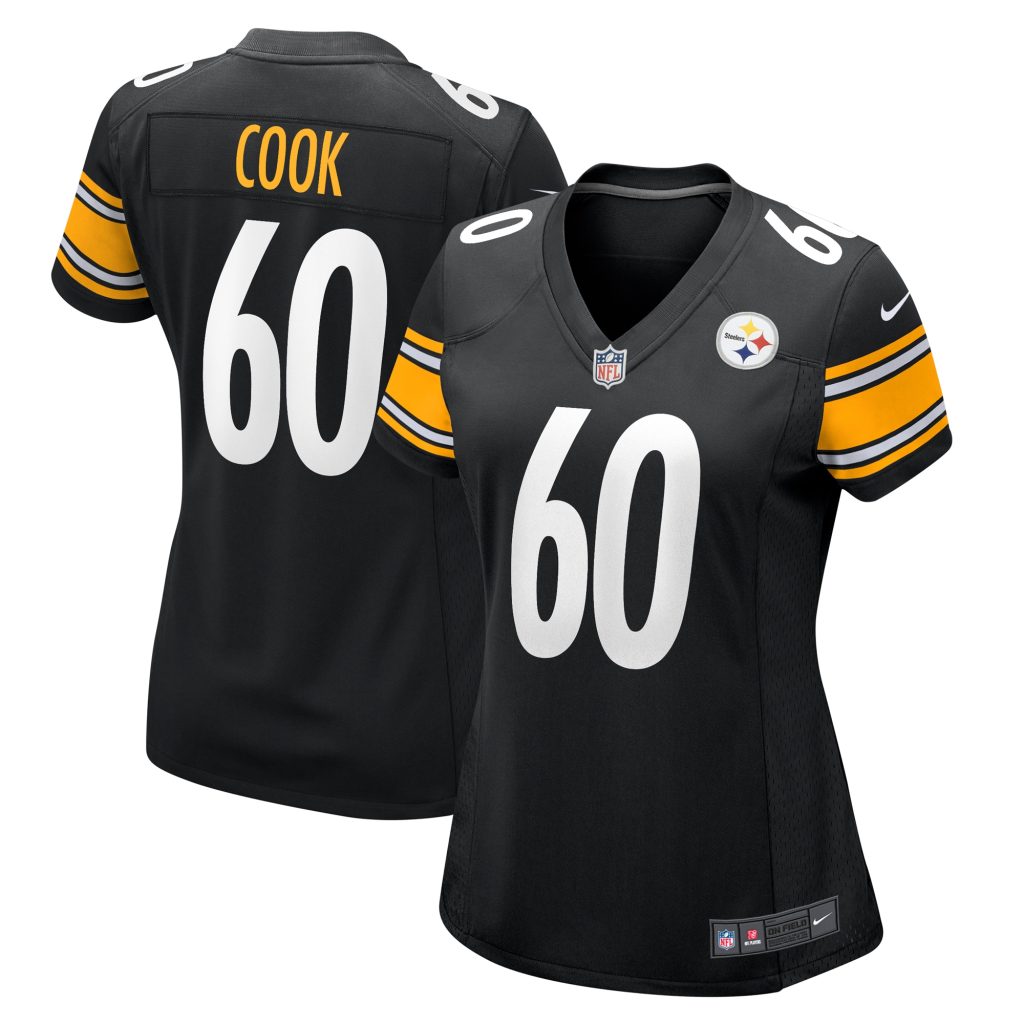 Dylan Cook Pittsburgh Steelers Nike Women's  Game Jersey -  Black