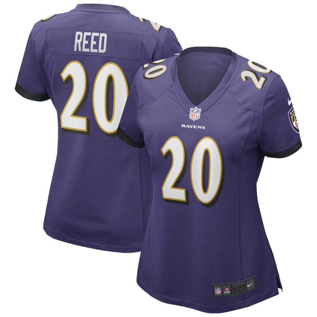 Women's Baltimore Ravens Ed Reed Nike Purple Game Retired Player Jersey