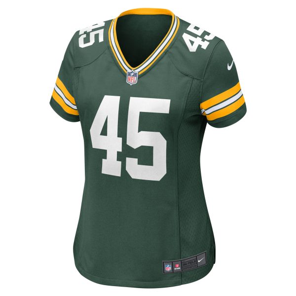 Women's Green Bay Packers Eric Wilson Nike Green Home Game Player Jersey