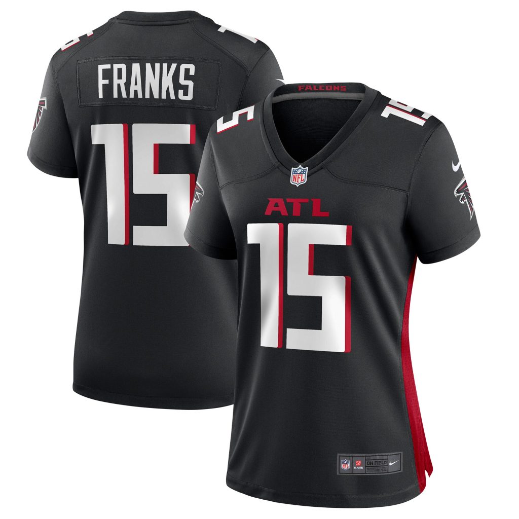 Women's Atlanta Falcons Feleipe Franks Nike Black Game Jersey