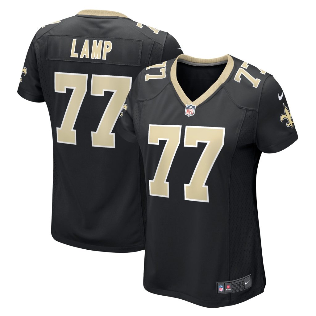 Women's New Orleans Saints Forrest Lamp Nike Black Game Player Jersey