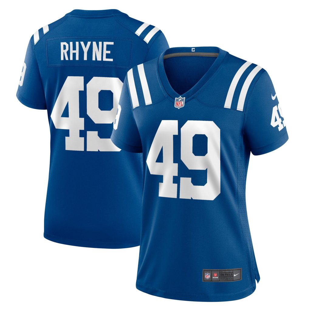 Women's Indianapolis Colts Forrest Rhyne Nike Royal Game Player Jersey