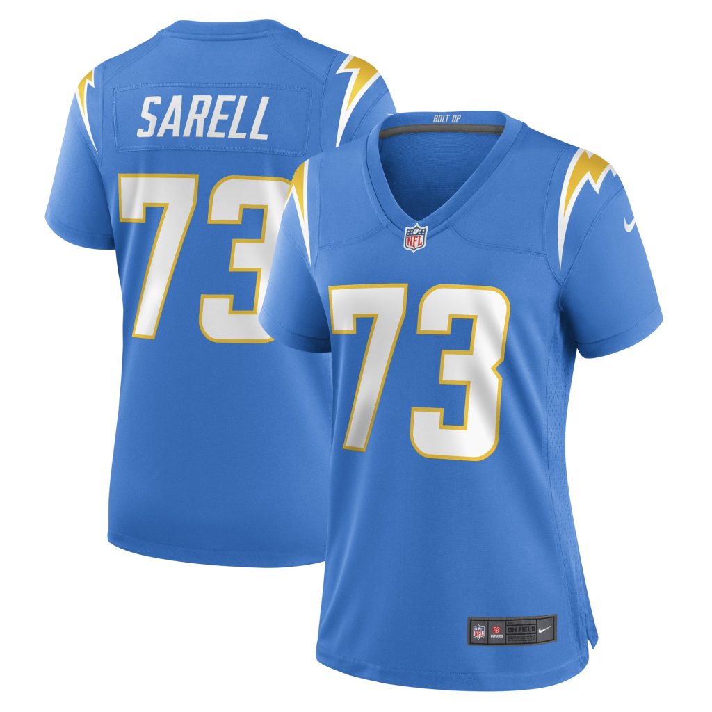 Women's Los Angeles Chargers Foster Sarell Nike Powder Blue Game Player Jersey