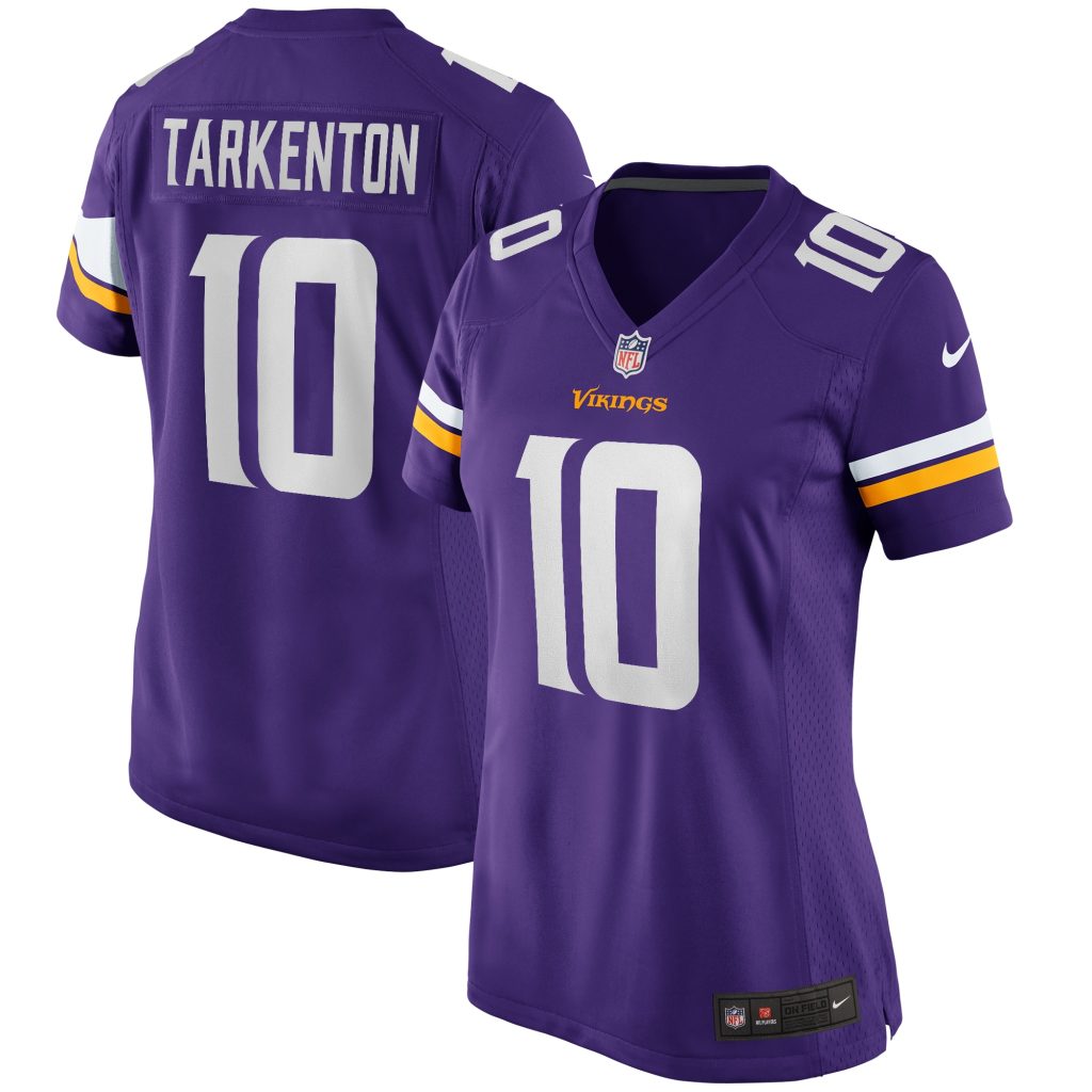 Women's Minnesota Vikings Fran Tarkenton Nike Purple Game Retired Player Jersey