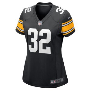 Women's Pittsburgh Steelers Franco Harris Nike Black Alternate Retired Player Jersey
