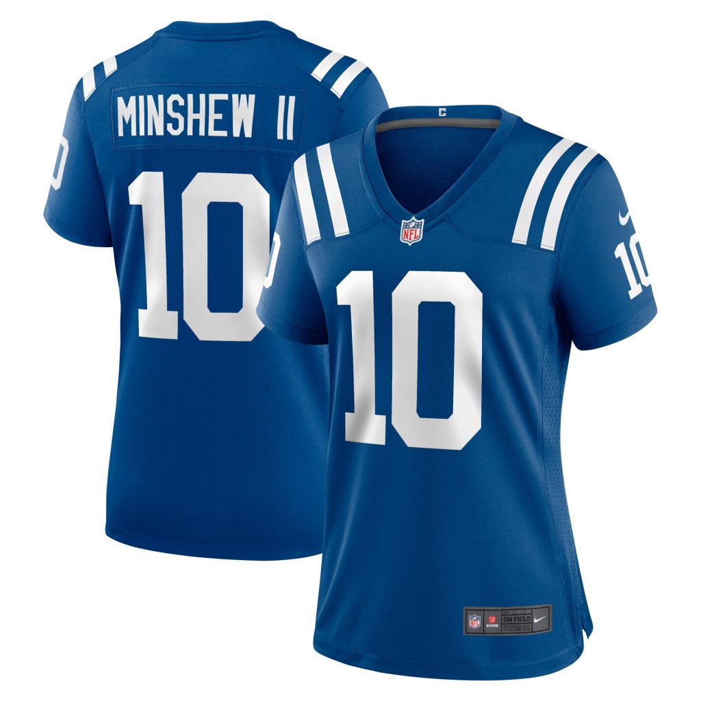 Women's Indianapolis Colts Gardner Minshew II Nike Royal Game Jersey