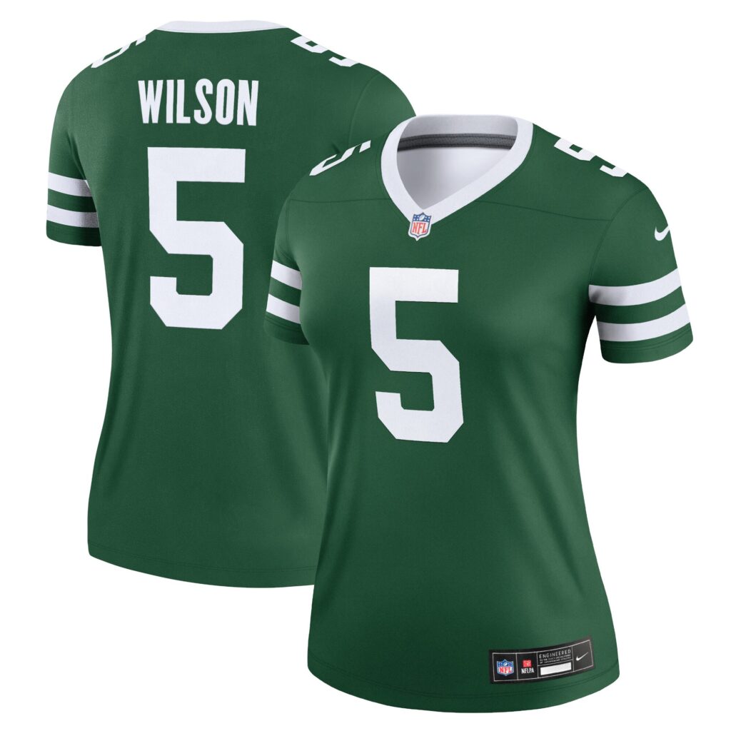 Garrett Wilson New York Jets Nike Women's Legend Jersey - Legacy Green