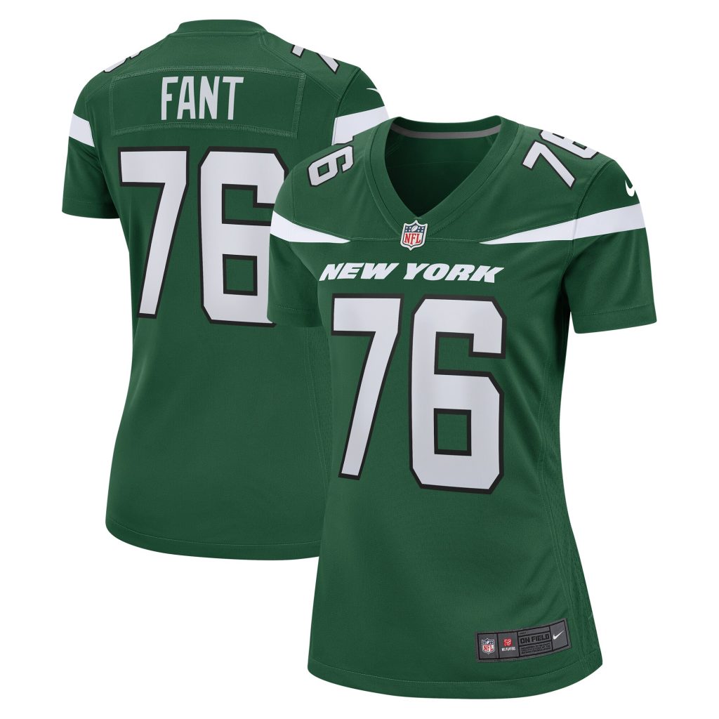 Women's New York Jets George Fant Nike Gotham Green Game Jersey