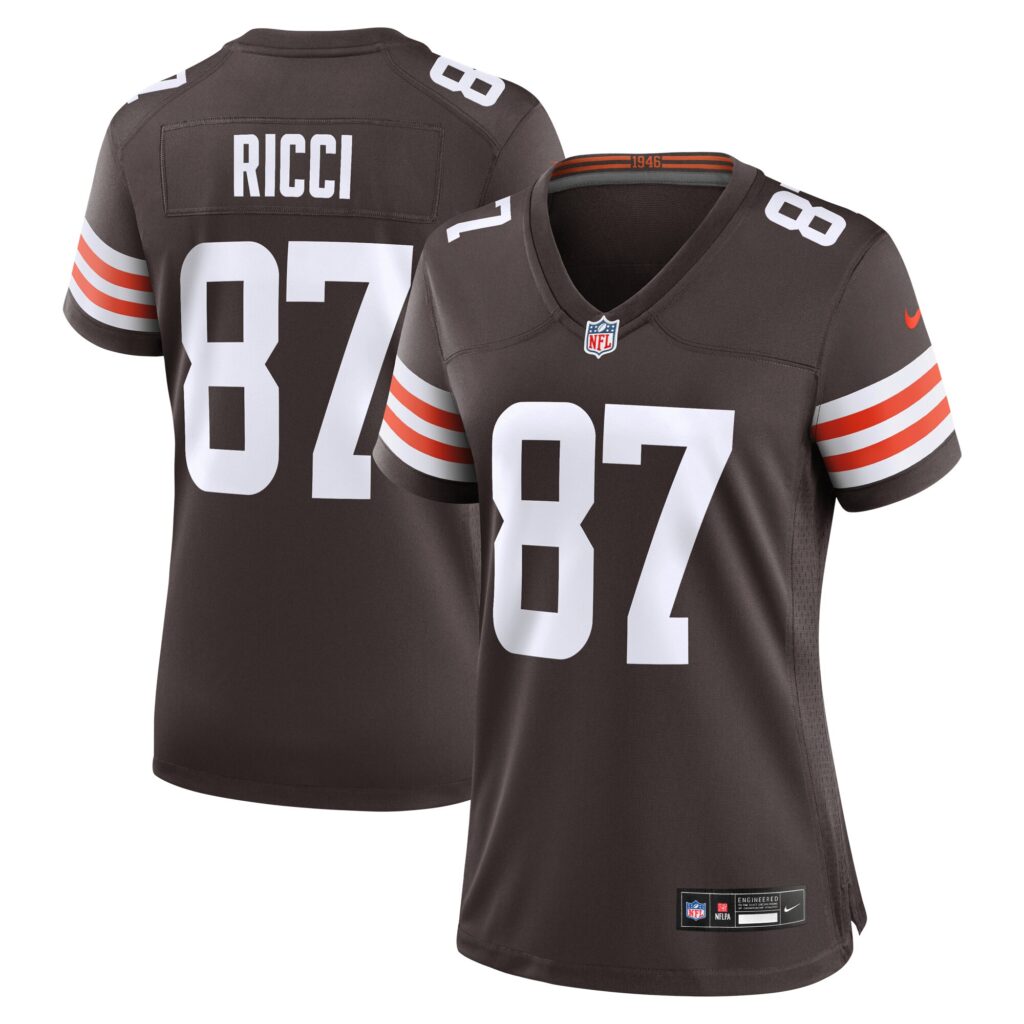 Giovanni Ricci Cleveland Browns Nike Women's  Game Jersey -  Brown