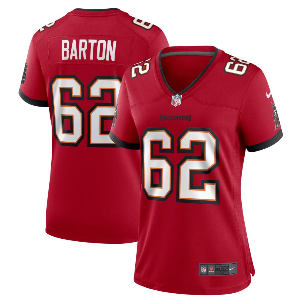 Graham Barton Tampa Bay Buccaneers Nike Women's  Game Jersey -  Red