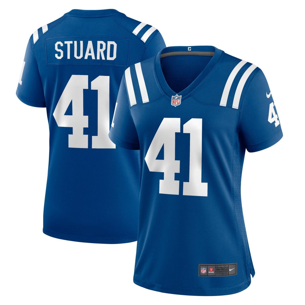 Women's Indianapolis Colts Grant Stuard Nike Royal Game Player Jersey