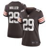 Women's Cleveland Browns Herb Miller Nike Brown Game Player Jersey