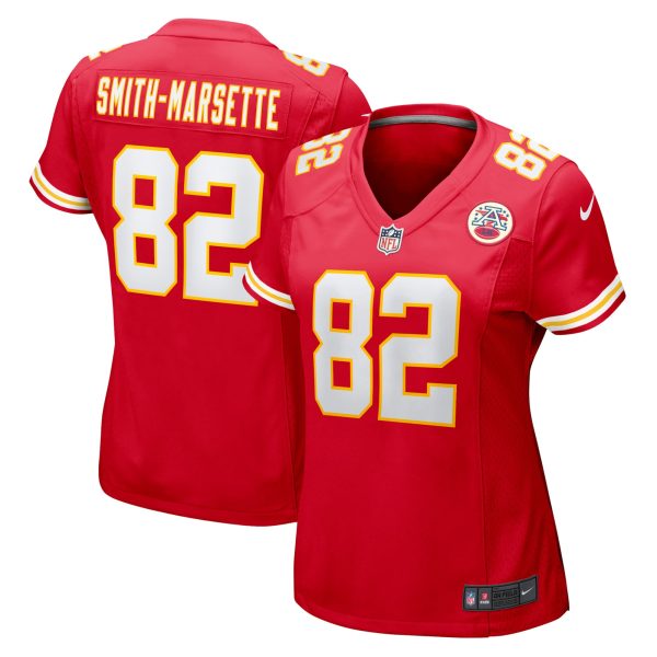 Women's Kansas City Chiefs Ihmir Smith-Marsette Nike Red Home Game Player Jersey