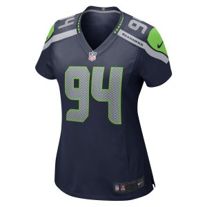 Women's Seattle Seahawks Isaiah Mack Nike College Navy Home Game Player Jersey