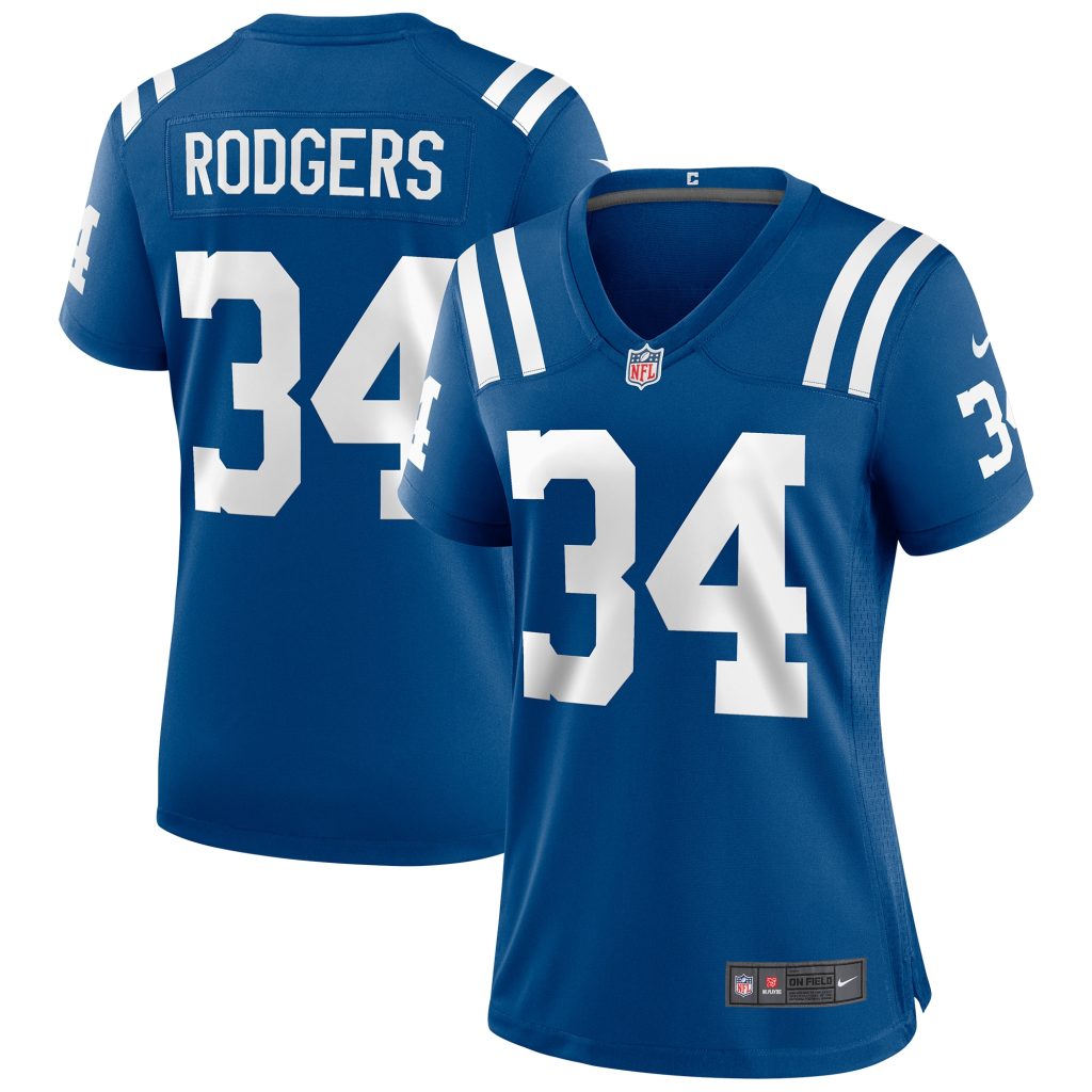 Women's Indianapolis Colts Isaiah Rodgers Nike Royal Game Jersey