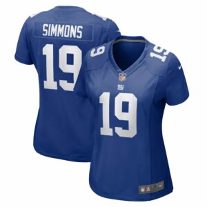 Isaiah Simmons New York Giants Nike Women's Team Game Jersey -  Royal