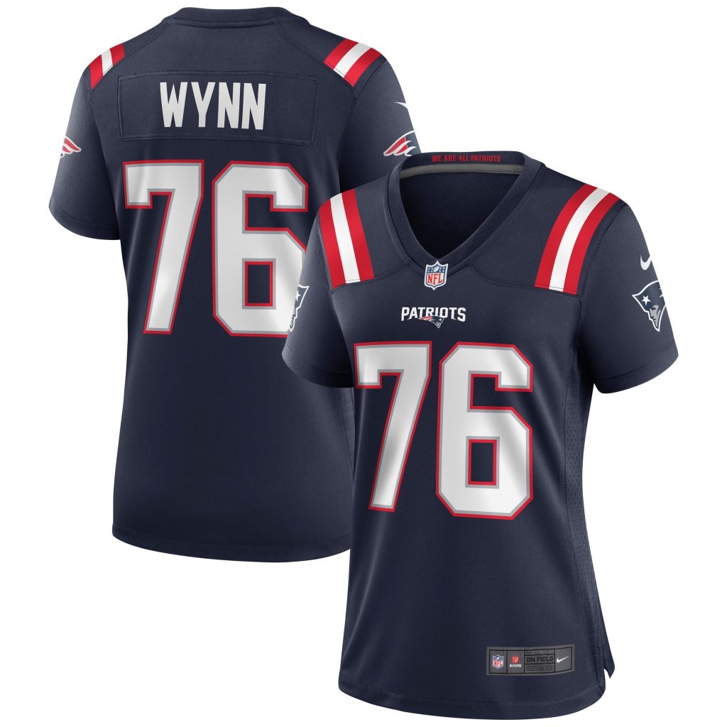 Women's New England Patriots Isaiah Wynn Nike Navy Game Jersey