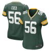 Women's Green Bay Packers Jack Coco Nike Green Game Player Jersey