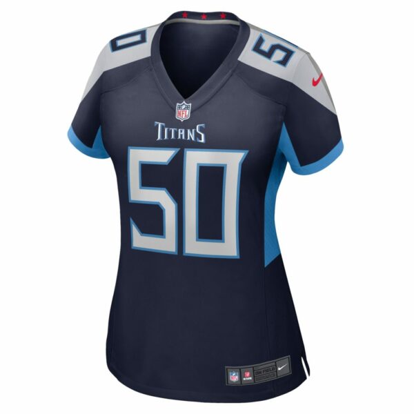 Women's Tennessee Titans Jack Gibbens Nike Navy Home Game Player Jersey