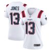 Women's New England Patriots Jack Jones Nike White Game Player Jersey