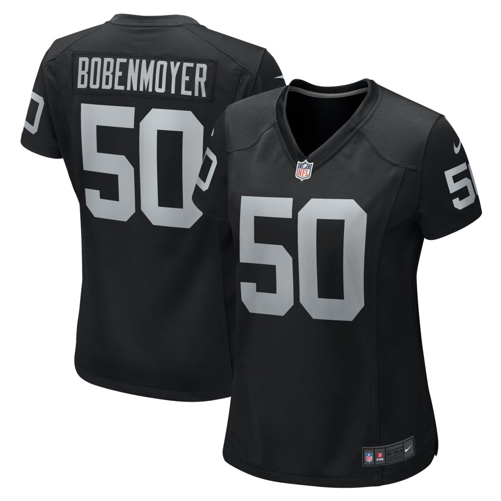 Jacob Bobenmoyer Las Vegas Raiders Nike Women's Game Player Jersey - Black