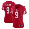 Women's San Francisco 49ers Jacob Eason Nike Scarlet Home Game Player Jersey