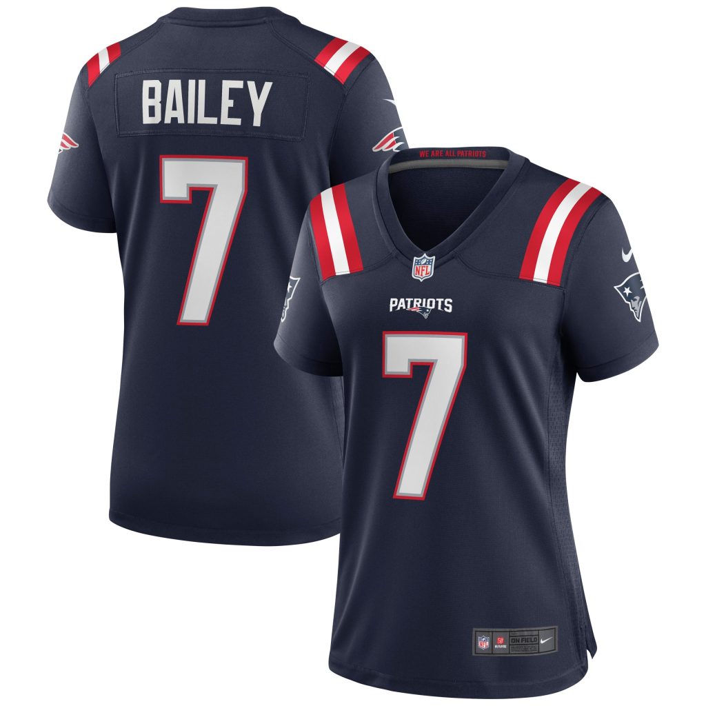 Women's New England Patriots Jake Bailey Nike Navy Game Jersey