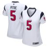 Women's Houston Texans Jalen Pitre Nike White Game Player Jersey