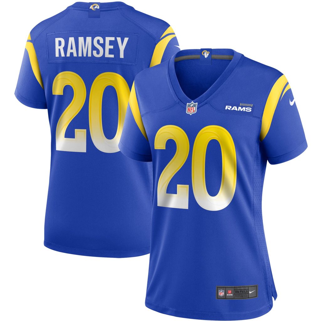Women's Los Angeles Rams Jalen Ramsey Nike Royal Game Jersey