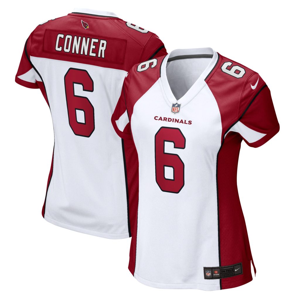 Women's Arizona Cardinals James Conner Nike White Game Player Jersey