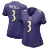 Women's Baltimore Ravens James Proche II Nike Purple Team Game Player Jersey